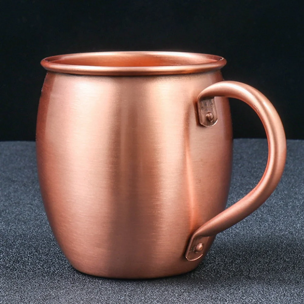 Mule Copper Mug - 530ML 100%純銅製マグカップ モスクワミュールマグ ドラムカップ カクテルカップ 純銅マグ