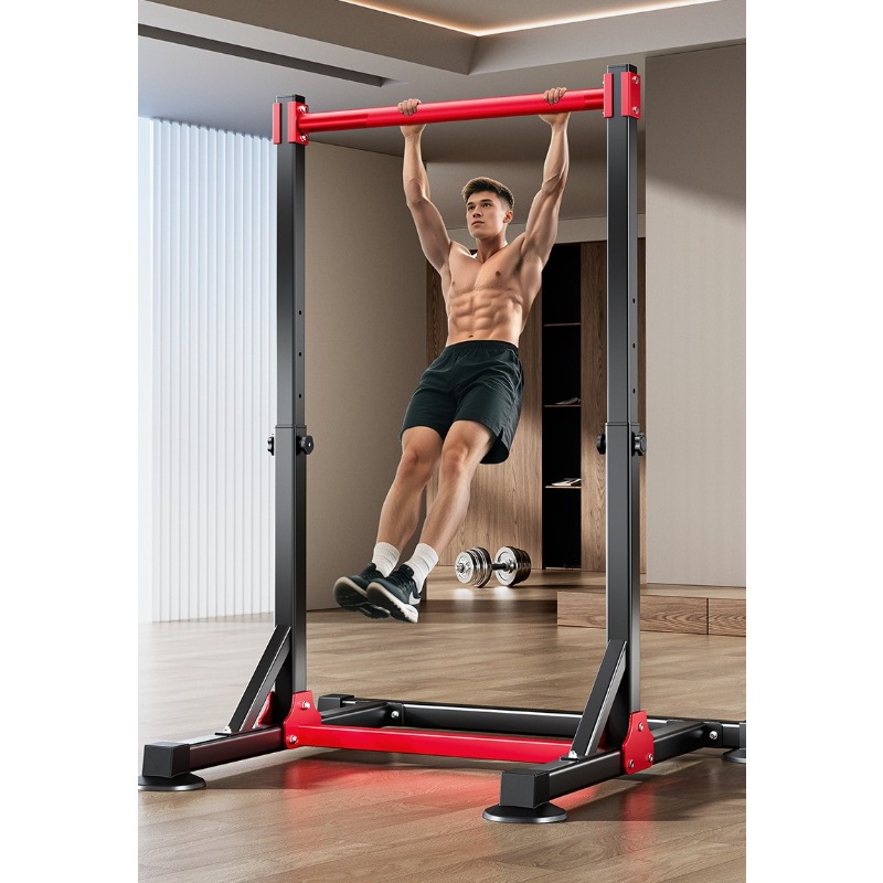 室内多機能懸垂バー、高さ2.2m調整可能、幅広ベース、家庭用 - Home Bar And Gym のレビューと価格