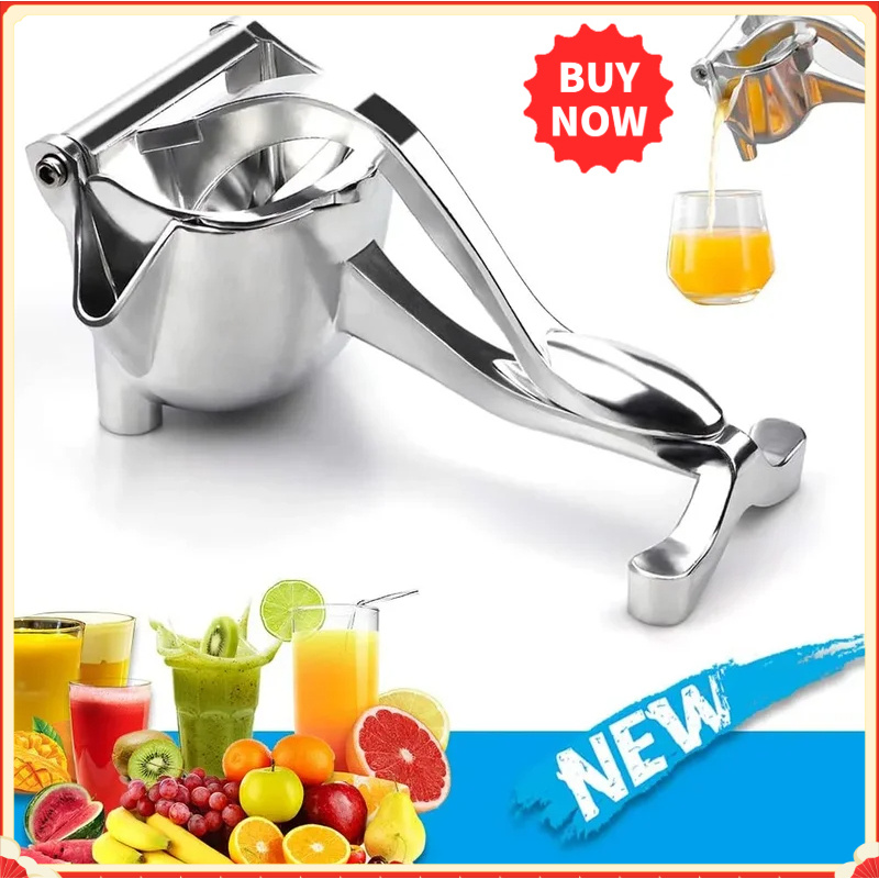 手動ジュース絞り器アルミ合金手圧式ジューサーザクロオレンジレ - Citrus Juicer Bar のレビューと価格