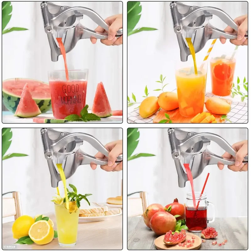 手動ジュース絞り器アルミ合金手圧式ジューサーザクロオレンジレ - Citrus Juicer Bar のレビューと価格