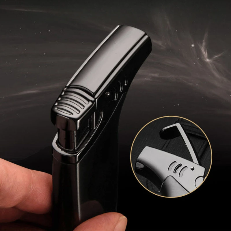 正直な屋外エルボブタンガスインフレータブル防風ジェットライタ - Smoking Gun Kit のレビューと価格