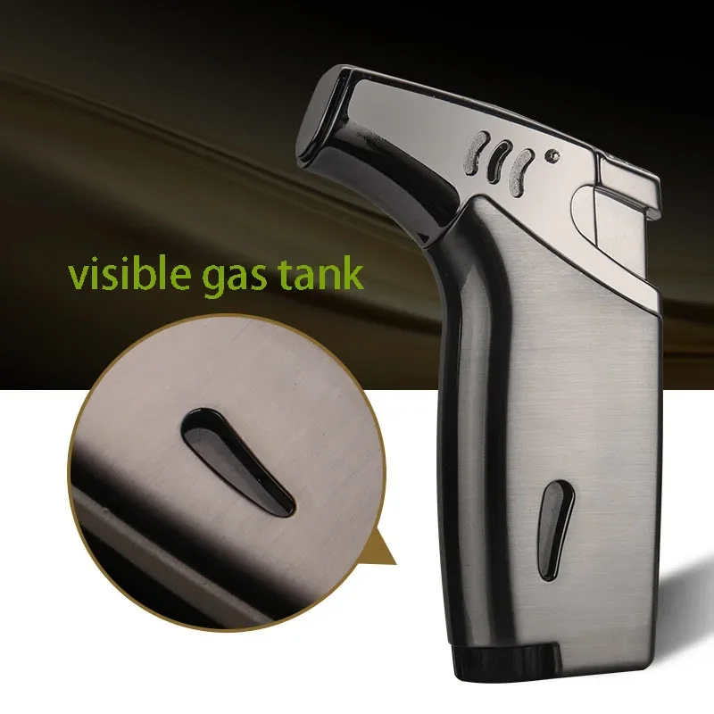 正直な屋外エルボブタンガスインフレータブル防風ジェットライタ - Smoking Gun Kit のレビューと価格