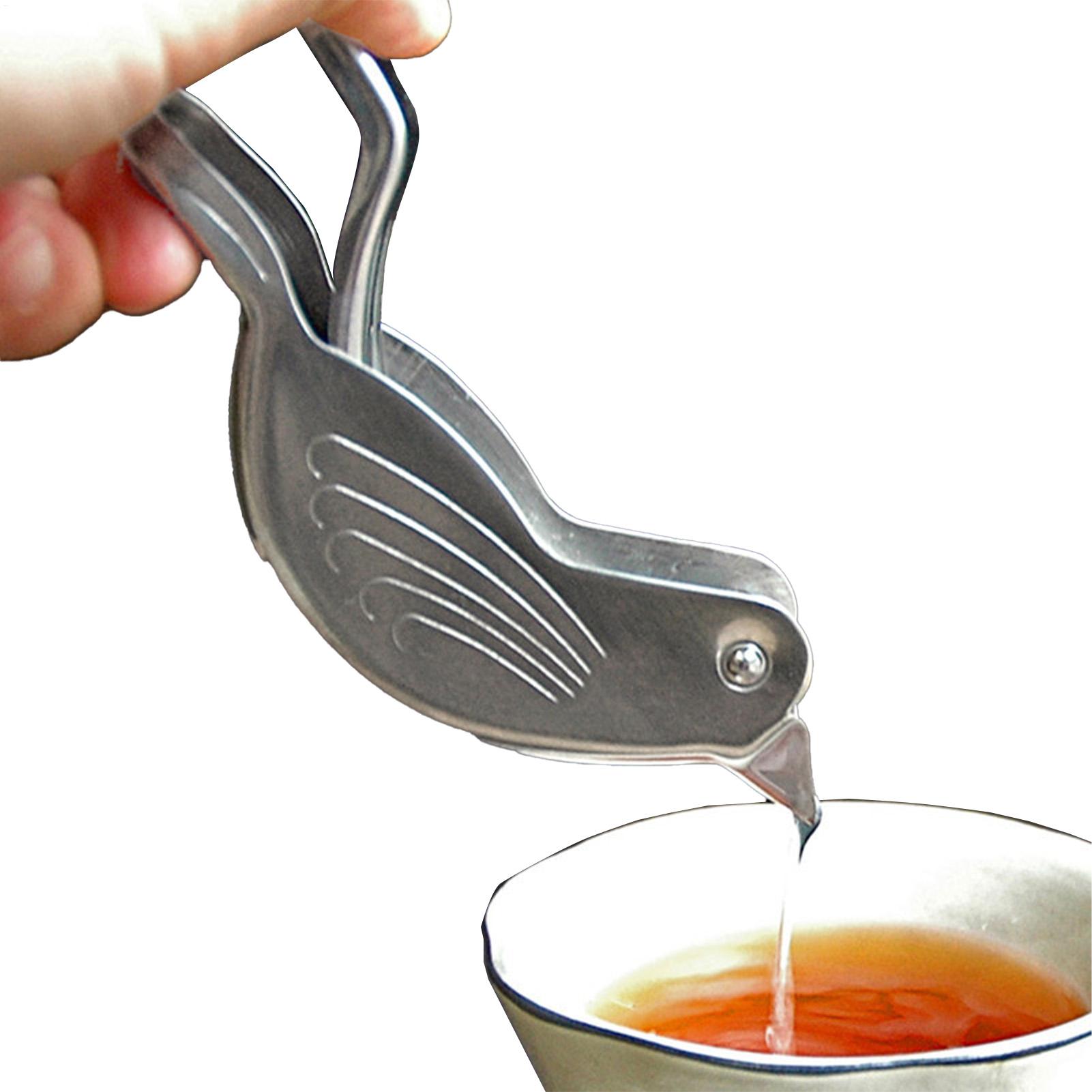 シルバー鳥の形のレモンジューサーステンレス鋼手動シトラス絞り - Citrus Juicer Bar のレビューと価格