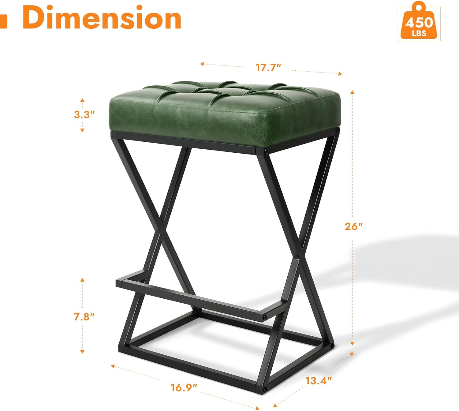 モダンな回転バースツール3脚セット カウンター高さのバーチェ - Home Bar Seating のレビューと価格