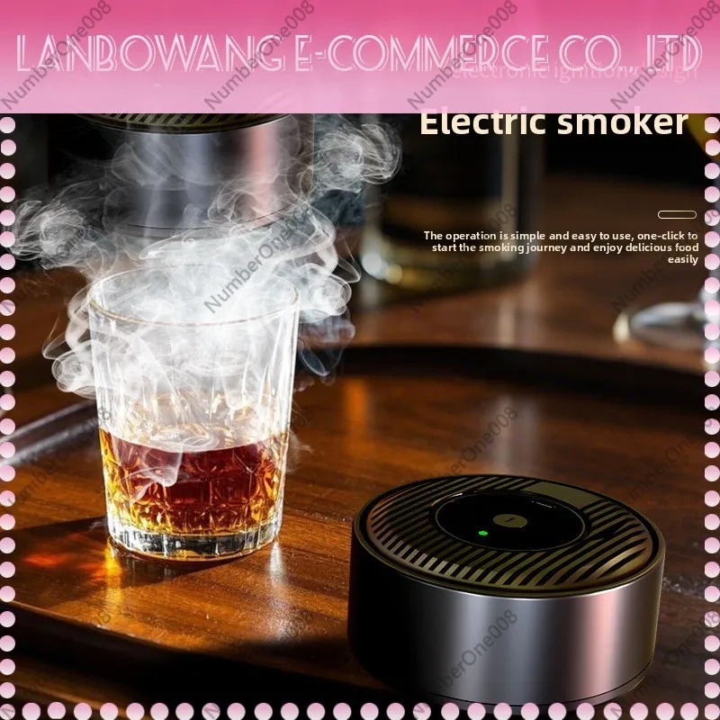 電動カクテルスモーカーキット、充電式ポータブルウイスキースモ - Smoking Gun Kit のレビューと価格