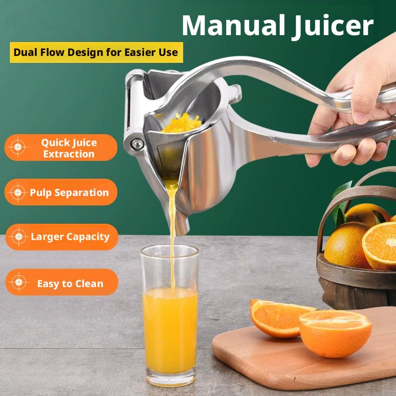 フルーツジュース絞り器 頑丈な金属製レモン絞り器 簡単手動柑 - Citrus Juicer Bar のレビューと価格