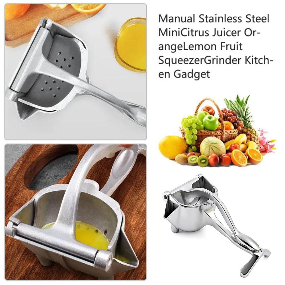 フルーツジュース絞り器 頑丈な金属製レモン絞り器 簡単手動柑 - Citrus Juicer Bar のレビューと価格