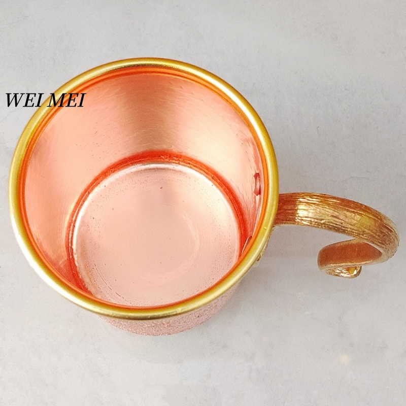 手作りヴィンテージ純銅製ミニコーヒーマグ、厚底モスクワウォー - Mule Copper Mug のレビューと価格