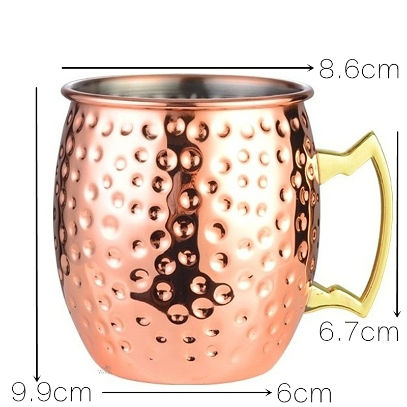 銅製マグカップ,ステンレスカップ,550ml,カクテルまたは - Mule Copper Mug のレビューと価格