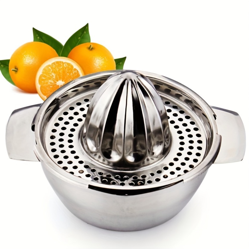 ステンレス製手動柑橘類ジューサー - 43.96オンスの頑丈 - Citrus Juicer Bar のレビューと価格