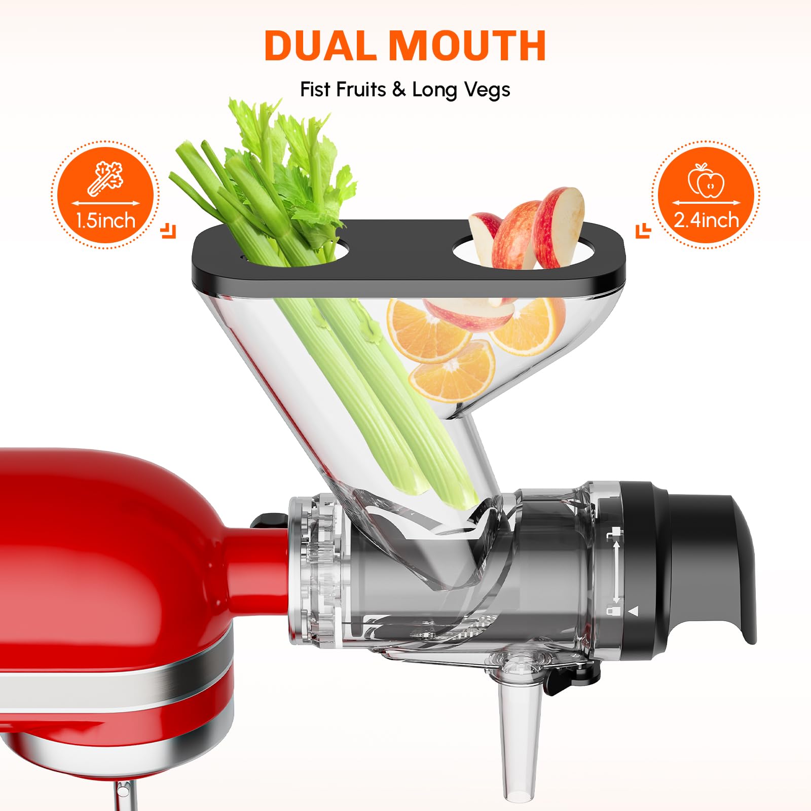 キッチンエイドスタンドミキサー用咀嚼式ジューサーアタッチメン - Citrus Juicer Bar のレビューと価格