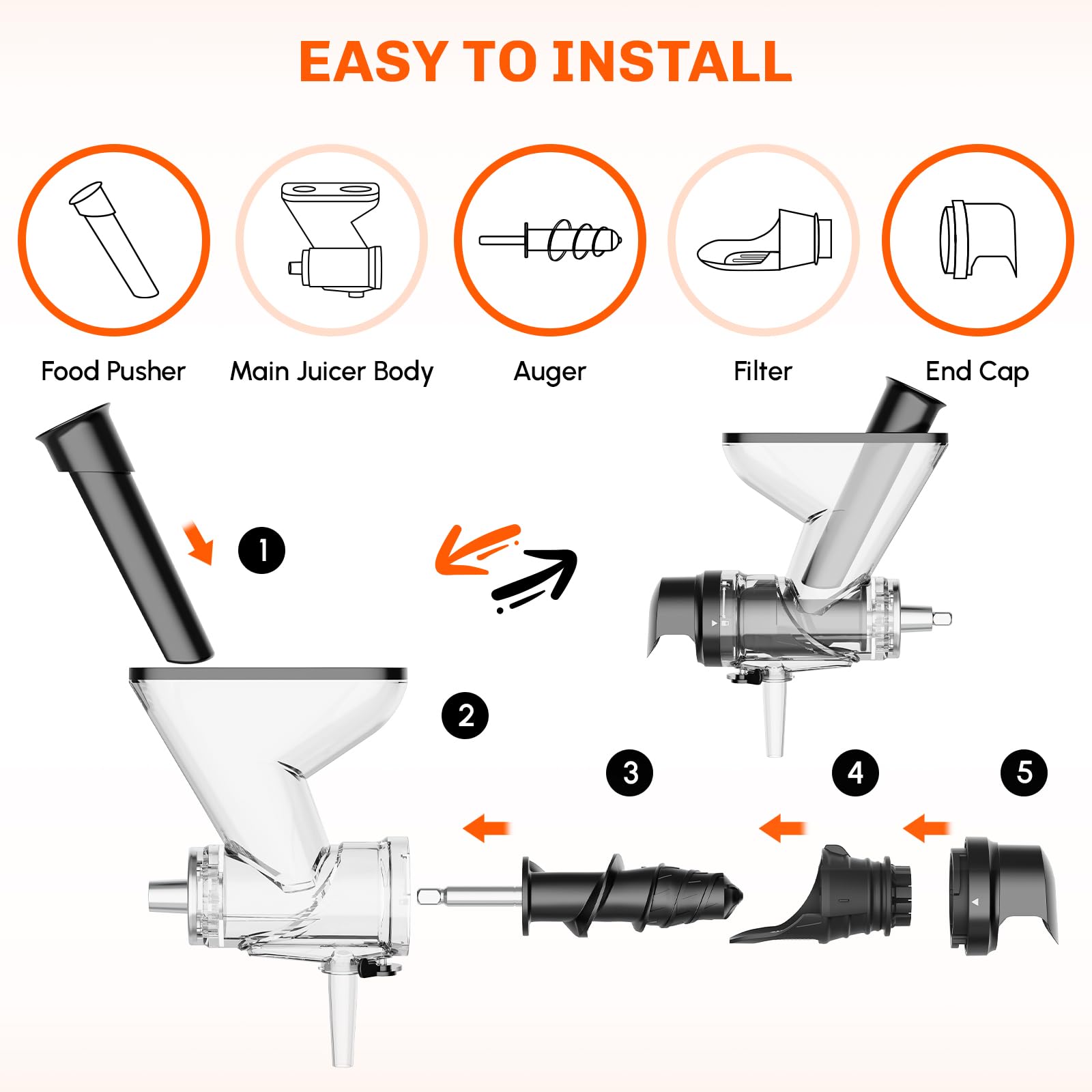 キッチンエイドスタンドミキサー用咀嚼式ジューサーアタッチメン - Citrus Juicer Bar のレビューと価格