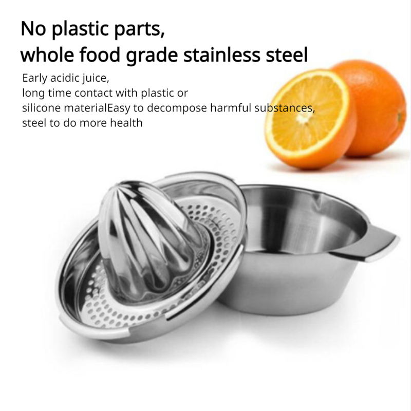 ポータブルレモンオレンジ手動フルーツジューサー 304 ステ - Citrus Juicer Bar のレビューと価格